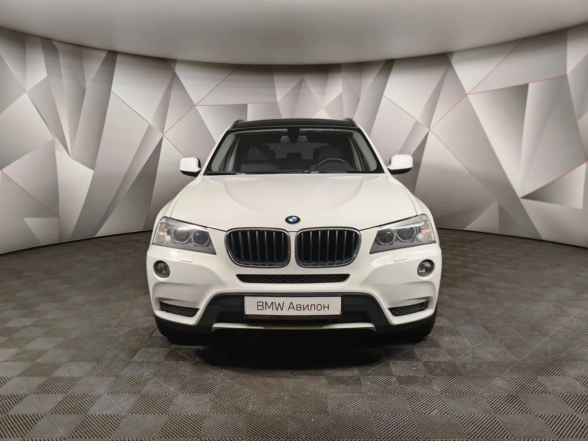 BMW X3 xDrive20d AT (184 л.с.) Белый в АВИЛОН. Слайд №3