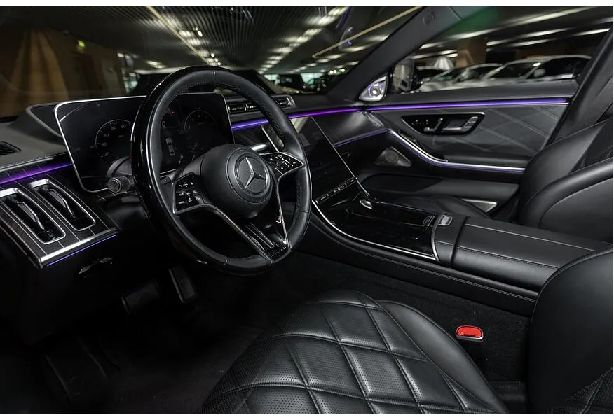 Mercedes-Benz S-Класс Maybach S 580 9G-Tronic 4Matic (503 л.с.) Night Series Черный в АВИЛОН. Слайд №16