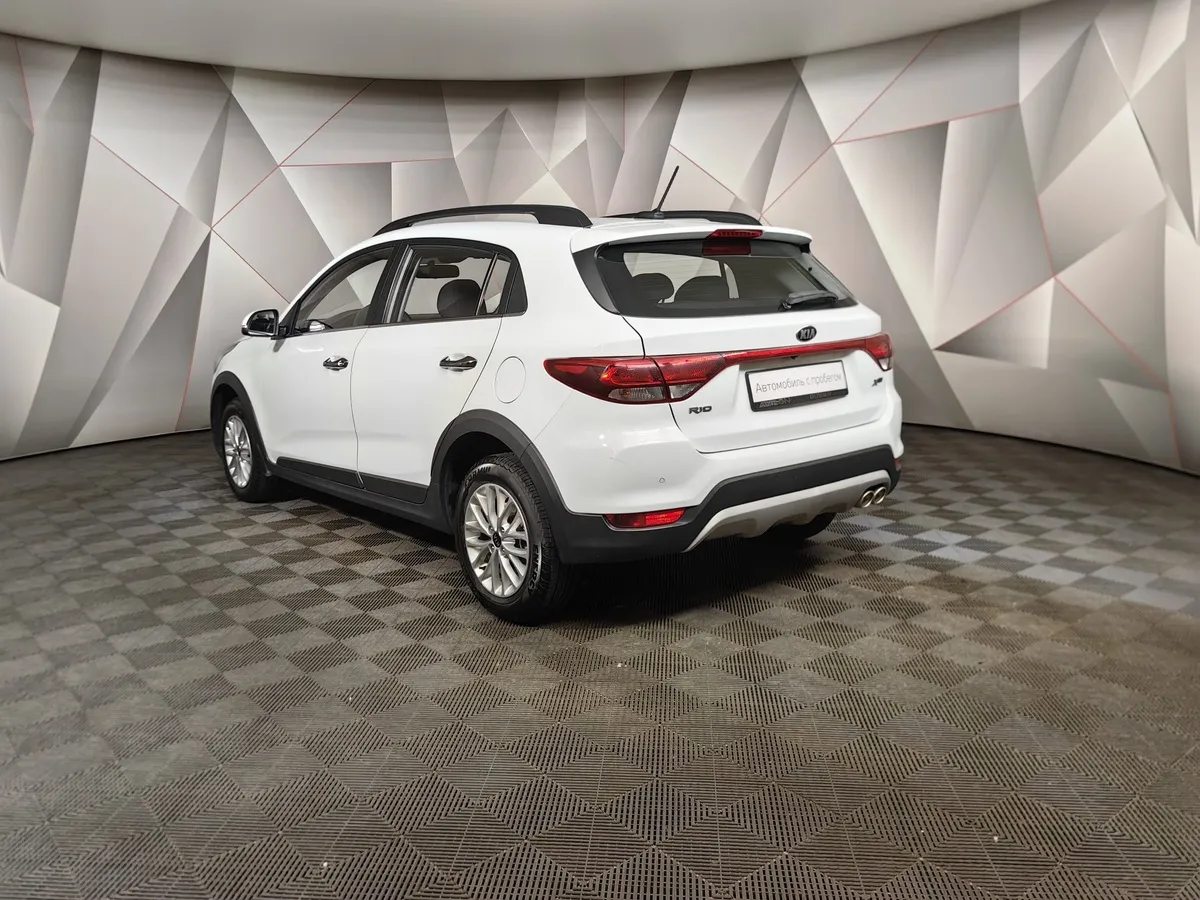 Kia Rio X-Line 1.6 AT (123 л.с.) Prestige Белый в АВИЛОН. Слайд №4