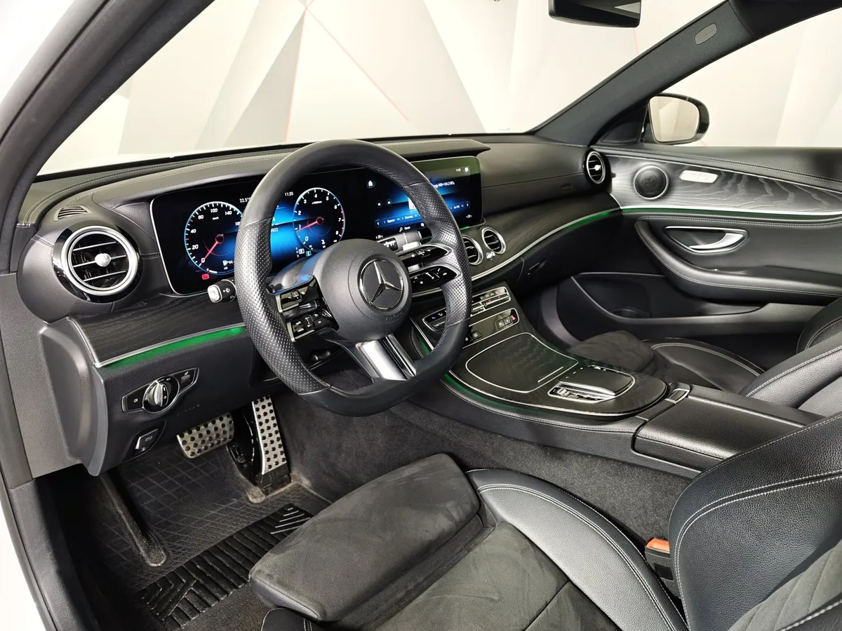 Mercedes-Benz E-Класс E 200 4MATIC 9G-TRONIC (197 л.с.) Sport (Локальная сборка) Белый в АВИЛОН. Слайд №19