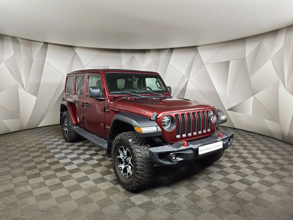 Jeep Wrangler 3.6 AT AWD (290 л.с.) Rubicon Красный в АВИЛОН. Слайд №3
