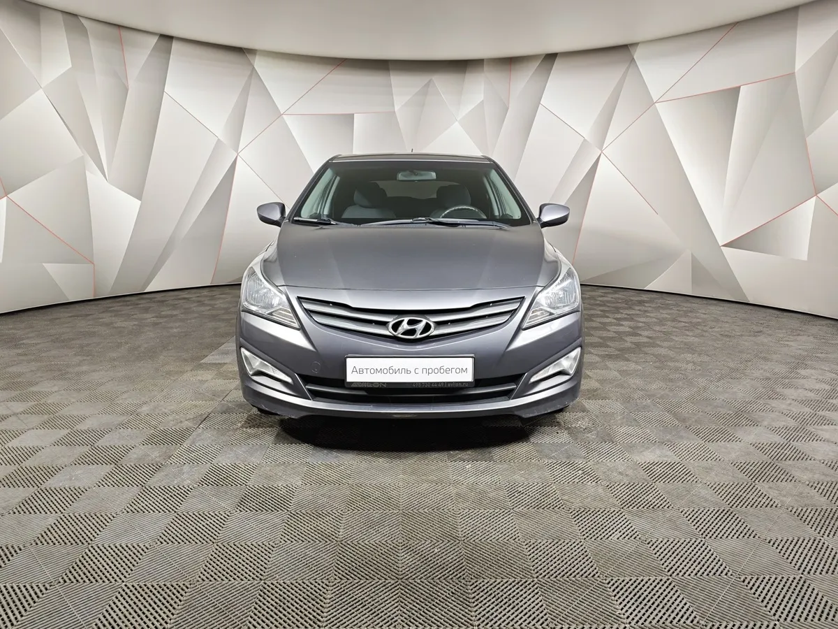 Hyundai Solaris 1.6 AT (123 л.с.) Comfort Серый в АВИЛОН. Слайд №7