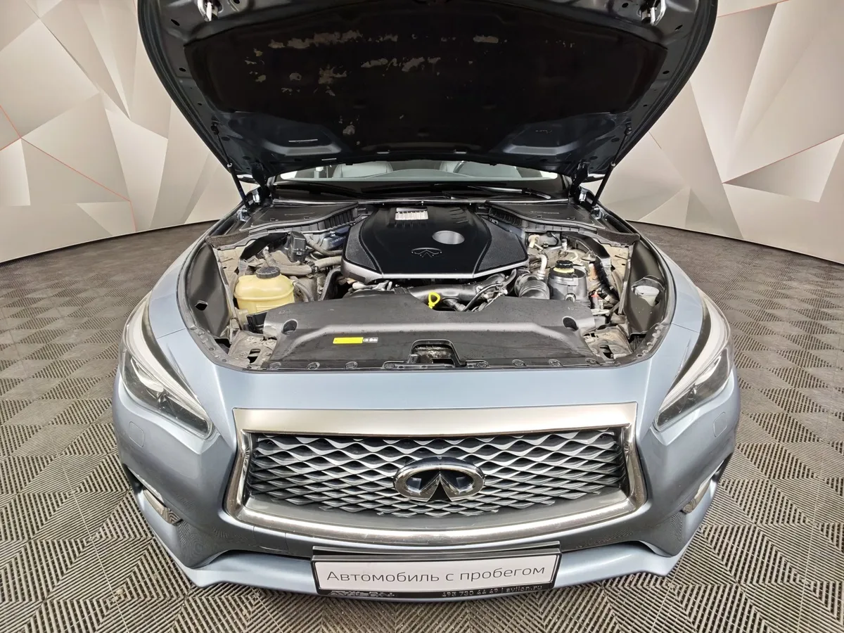 Infiniti Q50 2.0 T AT (211 л.с.) Серый в АВИЛОН. Слайд №11