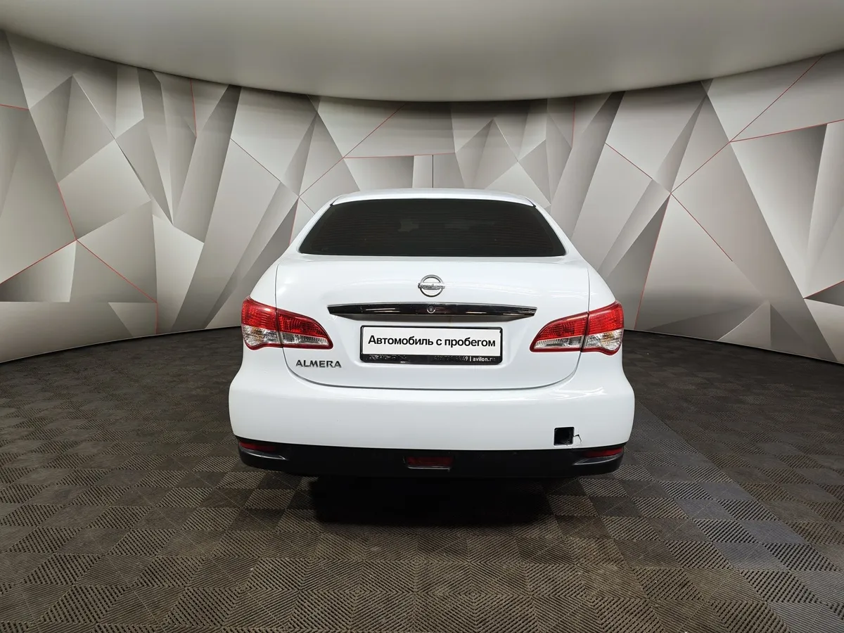 Nissan Almera 1.6 MT (102 л.с.) Белый в АВИЛОН. Слайд №8