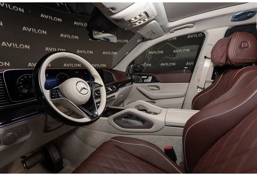 Mercedes-Benz GLS 600 9G-Tronic 4Matic (557 л.с.) Черный в АВИЛОН. Слайд №9