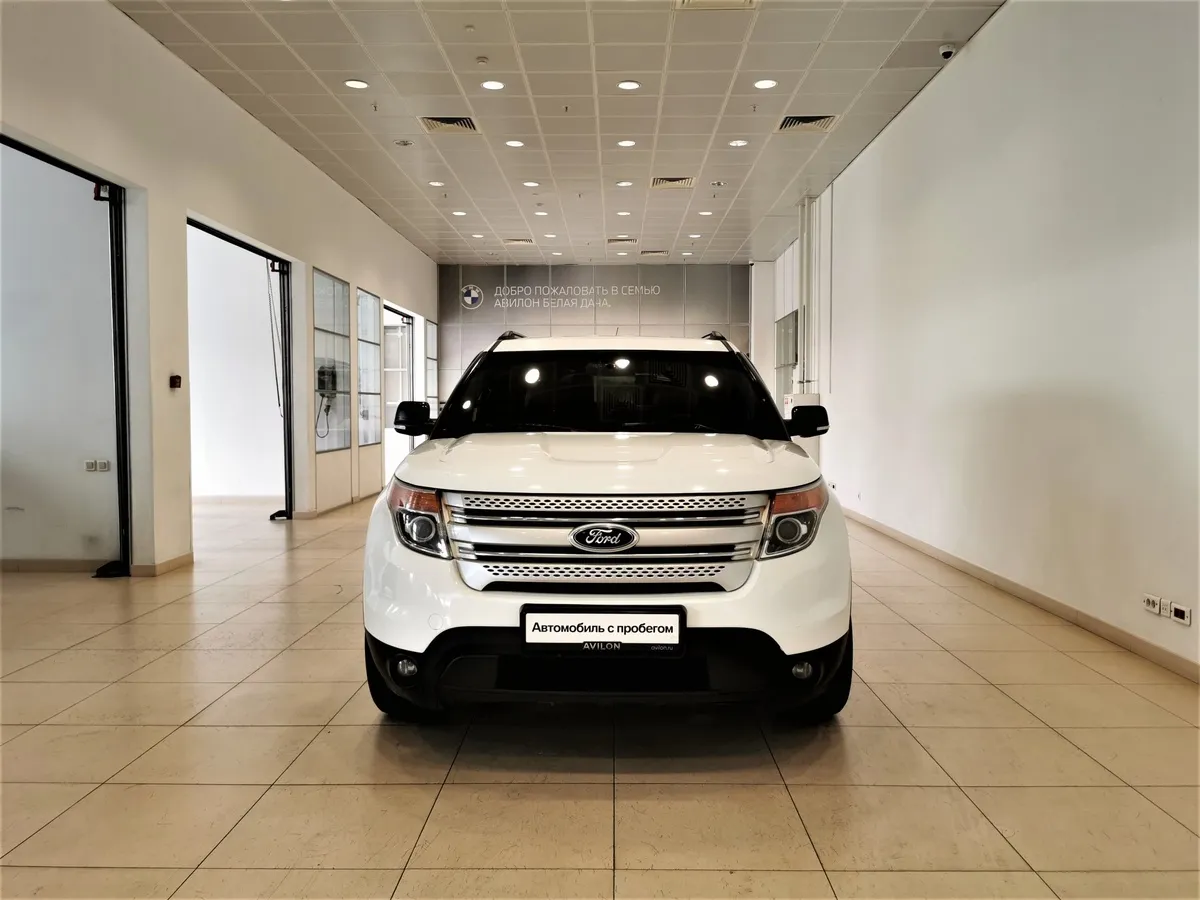 Ford Explorer 3.5 SelectShift 4WD (249 л.с.) Limited Plus Белый в АВИЛОН. Слайд №7