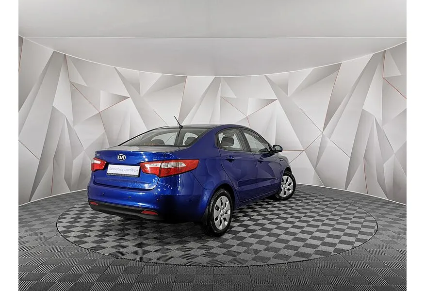 Kia Rio 1.6 AT (123 л.с.) Синий в АВИЛОН. Слайд №2