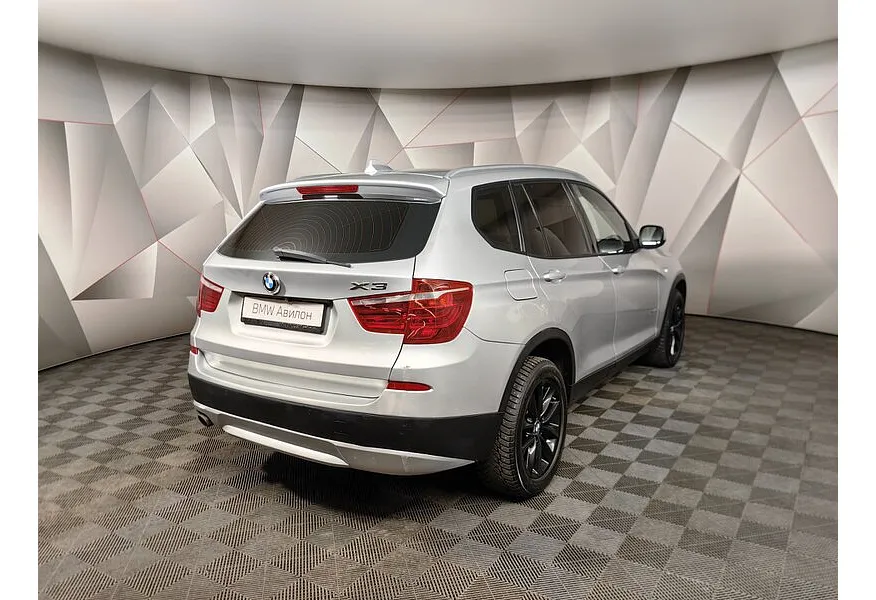 BMW X3 xDrive20d AT (184 л.с.) Серебристый в АВИЛОН. Слайд №2