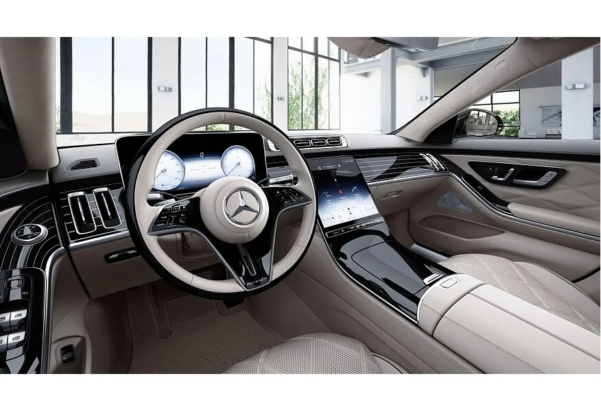 Mercedes-Benz S-Класс Maybach S 580 9G-Tronic 4Matic (503 л.с.) Серый в АВИЛОН. Слайд №11