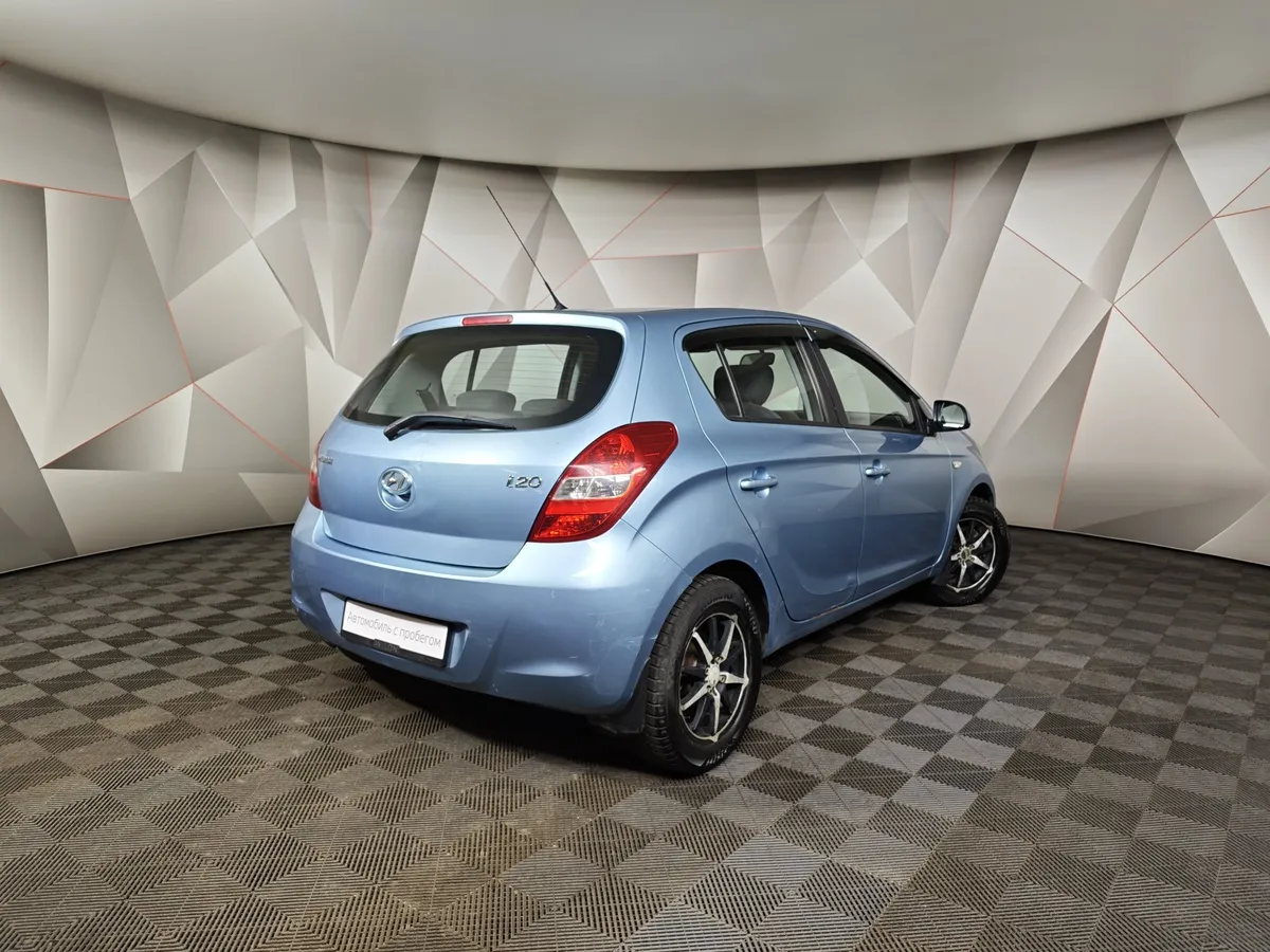Hyundai i20 1.4 AT (101 л.с.) Голубой в АВИЛОН. Слайд №2