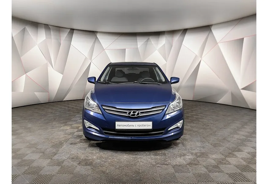 Hyundai Solaris 1.6 MT (123 л.с.) Comfort Синий в АВИЛОН. Слайд №7