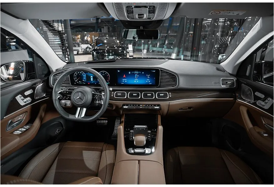 Mercedes-Benz GLS 450 9G-TRONIC 4Matic (381 л.с.) Черный в АВИЛОН. Слайд №8