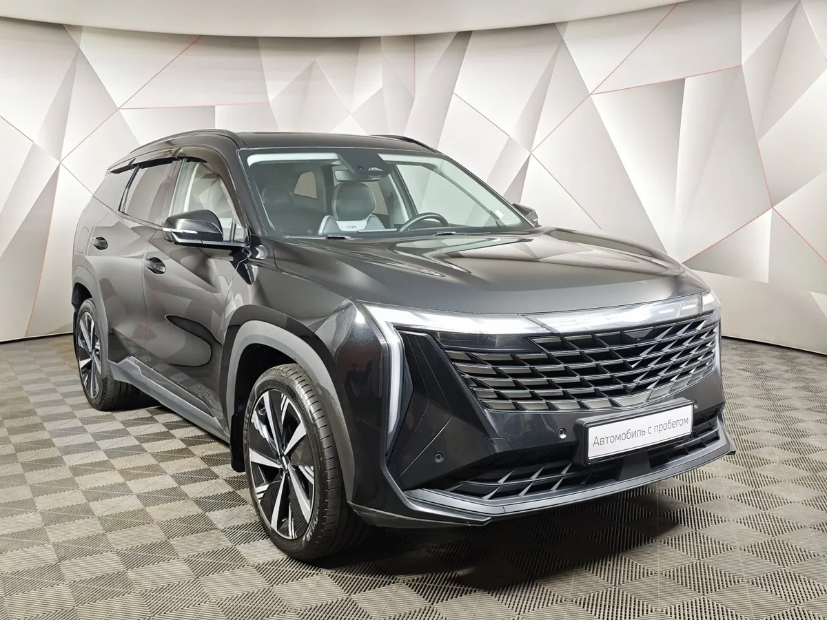 Geely Atlas 2.0T 7DCT 2WD (200 л.с.) Flagship Черный в АВИЛОН. Слайд №3
