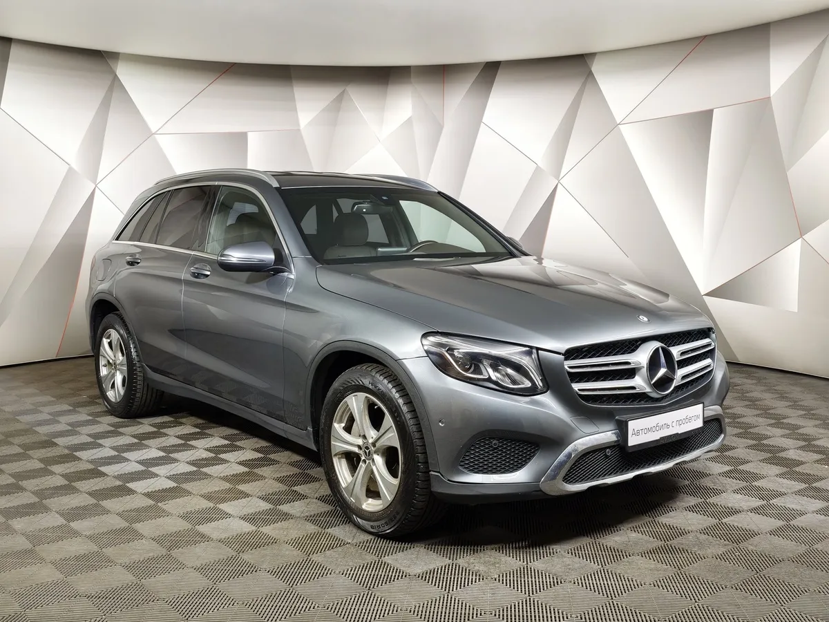 Mercedes-Benz GLC 220 d 9G-TRONIC 4MATIC (170 л.с.) Premium Серый в АВИЛОН. Слайд №3