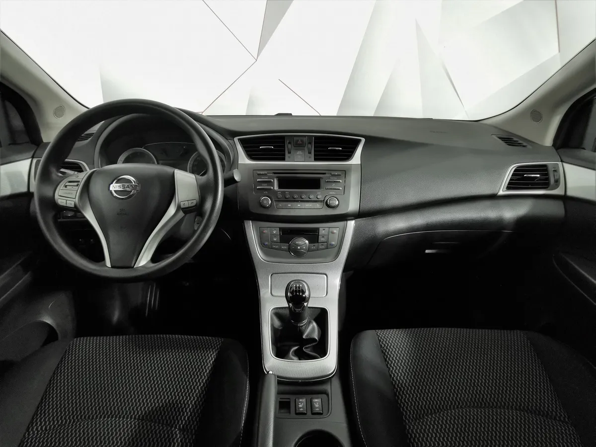 Nissan Sentra 1.6 МТ (117 л.с.) Белый в АВИЛОН. Слайд №12