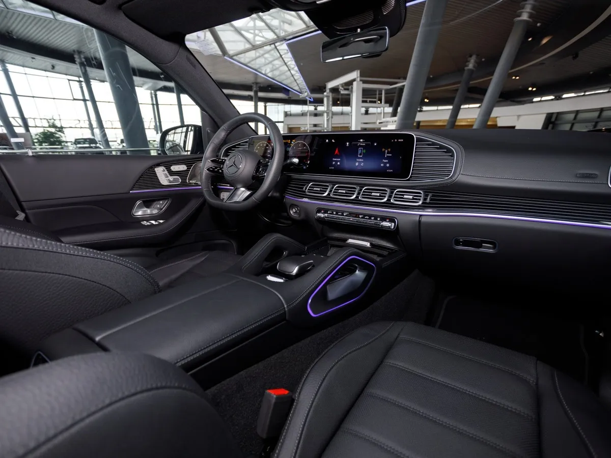 Mercedes-Benz GLS 450 d 9G-TRONIC 4Matic (367 л.с.) Черный в АВИЛОН. Слайд №13