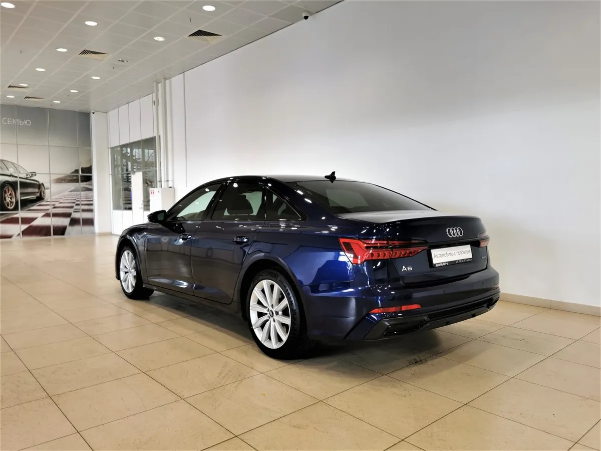 Audi A6 2.0 TFSI S tronic quattro (249 л.с.) Синий в АВИЛОН. Слайд №4