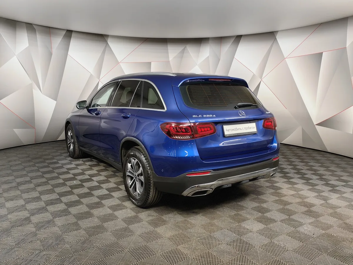 Mercedes-Benz GLC 220 d 9G-TRONIC 4MATIC (194 л.с.) Premium Синий в АВИЛОН. Слайд №4