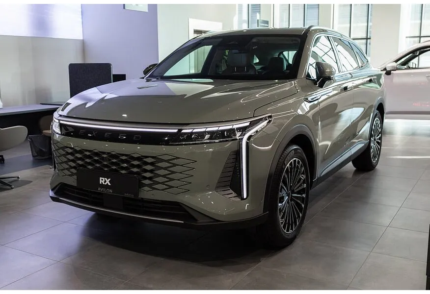 EXEED RX 2.0T 8AT 4WD (249 л.с.) Flagship Зеленый в АВИЛОН. Слайд №1