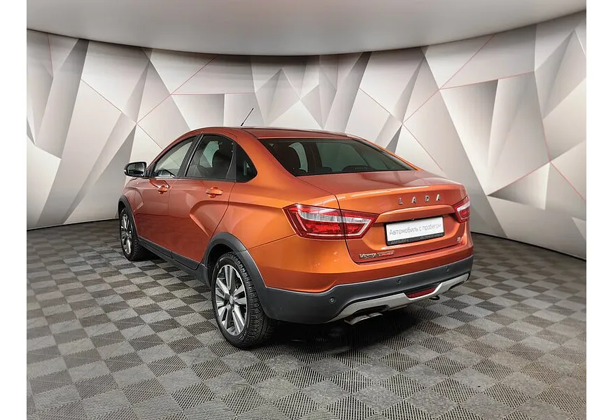 ВАЗ (Lada) Vesta 1.8 AMT (122 л.с.) Оранжевый в АВИЛОН. Слайд №4