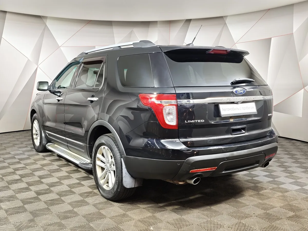 Ford Explorer 3.5 SelectShift 4WD (249 л.с.) Limited (LTD) Черный в АВИЛОН. Слайд №4