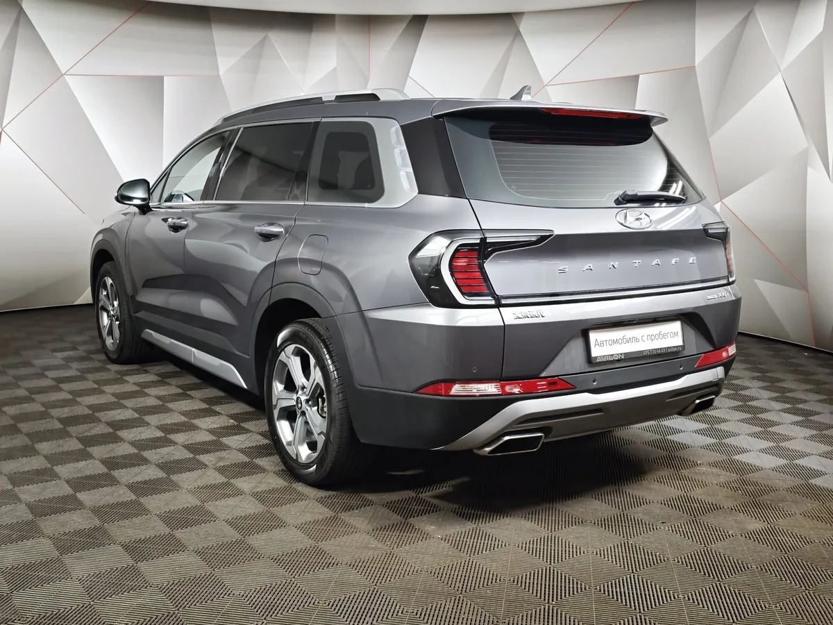 Hyundai Santa Fe 2.0 AT AWD (230 л.с.) Elite Edition Серый в АВИЛОН. Слайд №4