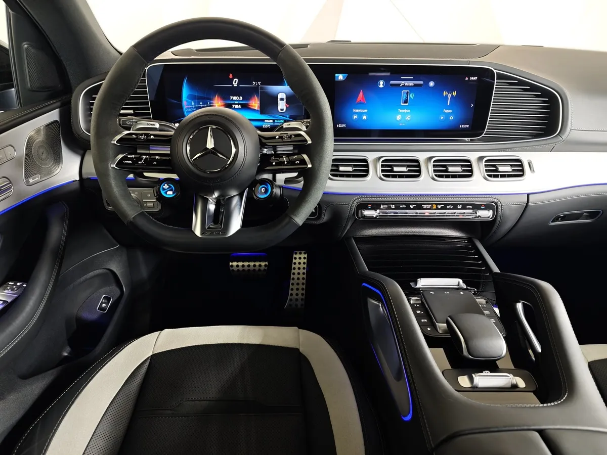 Mercedes-Benz GLE Купе AMG 63 S 9G-TRONIC 4MATIC+ (612 л.с.) Черный в АВИЛОН. Слайд №20