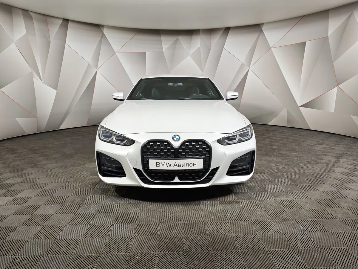 BMW 4 серия 420d xDrive AT (190 л.с.) M Sport Pro Белый в АВИЛОН. Слайд №3