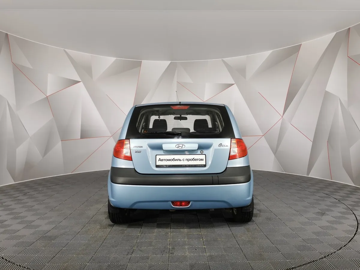 Hyundai Getz 1.4 MT (97 л.с.) Голубой в АВИЛОН. Слайд №8