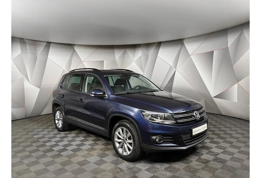 Volkswagen Tiguan 1.4 TSI BlueMotion MT (122 л.с.) Trend & Fun Синий в АВИЛОН. Слайд №3