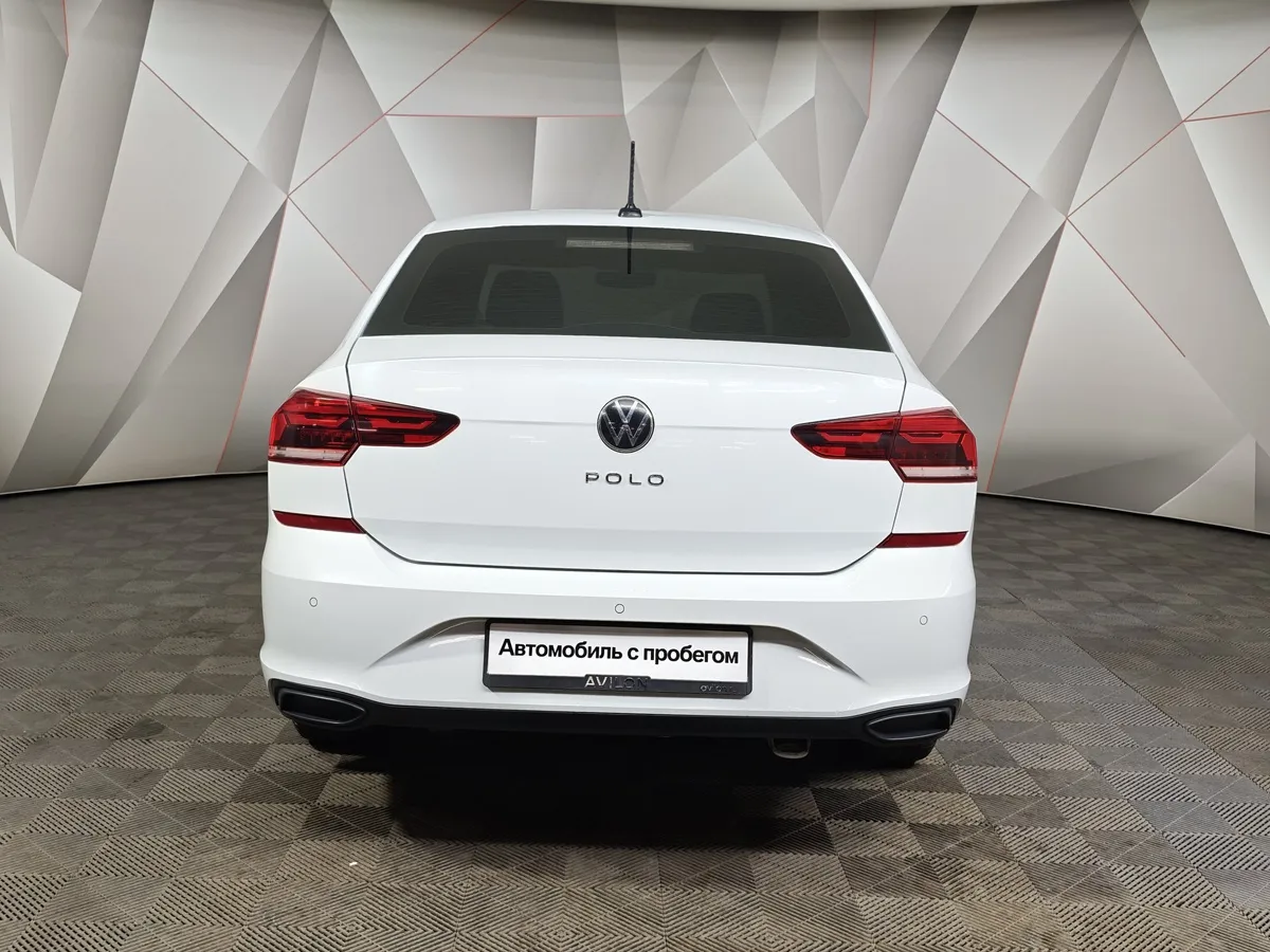 Volkswagen Polo 1.6 MPI AT (110 л.с.) Respect Белый в АВИЛОН. Слайд №8