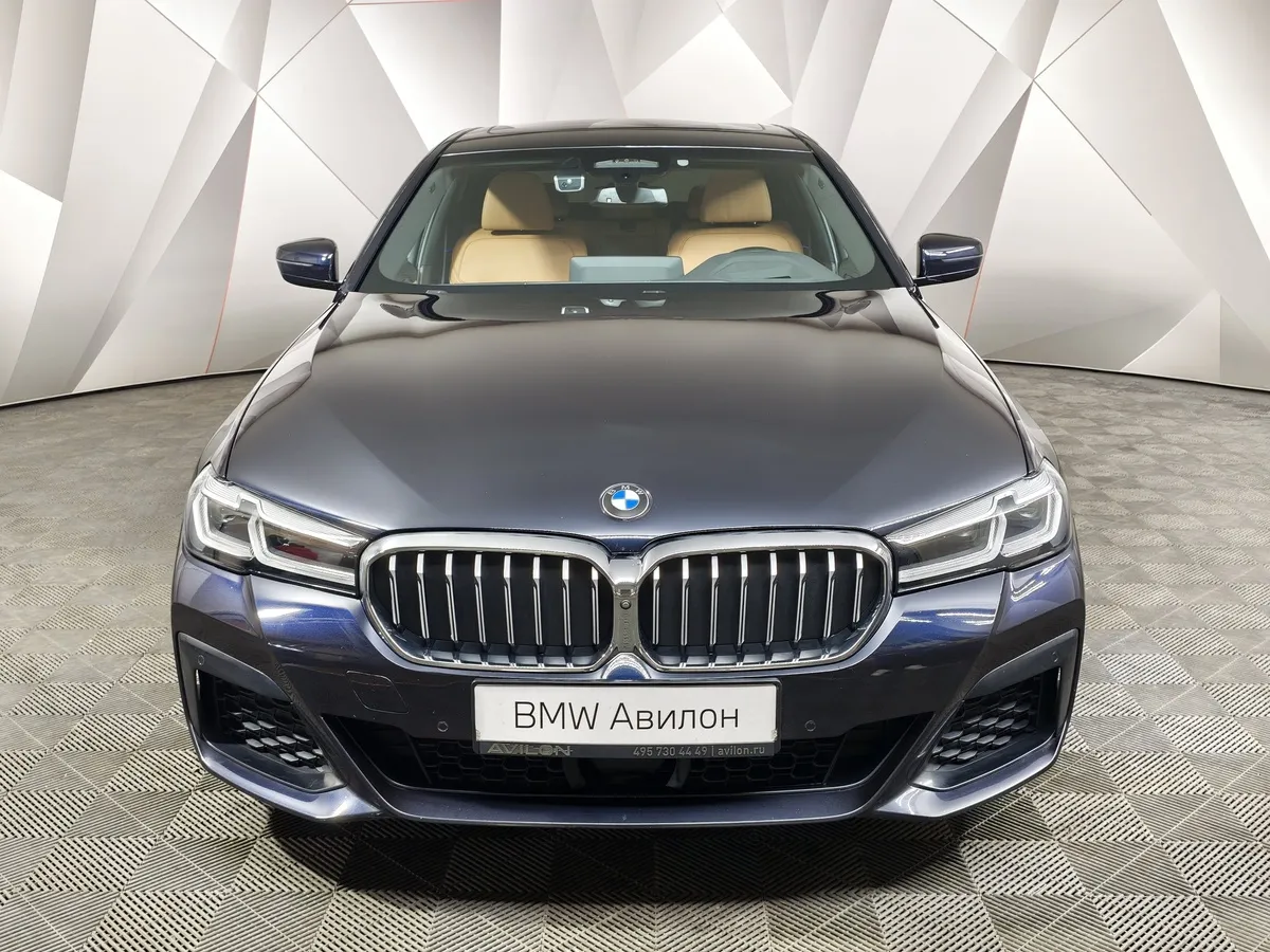 BMW 5 серия 520i Steptronic (184 л.с.) Base (Локальная сборка) Синий в АВИЛОН. Слайд №3