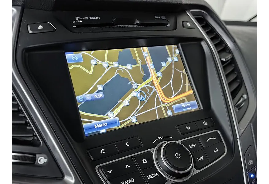 Hyundai Santa Fe 2.4 AT 4WD (175 л.с.) Sport Золотой в АВИЛОН. Слайд №21