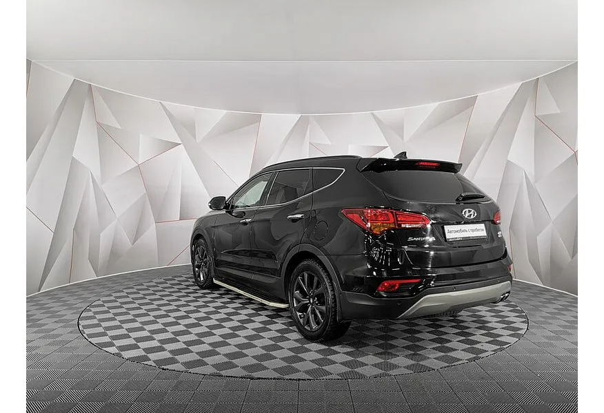Hyundai Santa Fe 2.2 CRDi AWD 8AT (200 л.с.) High-Tech Exclusive Черный в АВИЛОН. Слайд №4