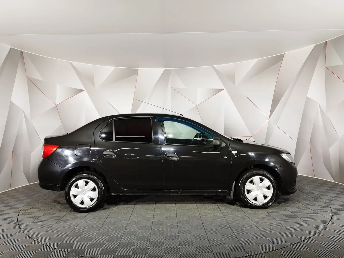 Renault Logan 1.6 MT (82 л.с.) Черный в АВИЛОН. Слайд №6