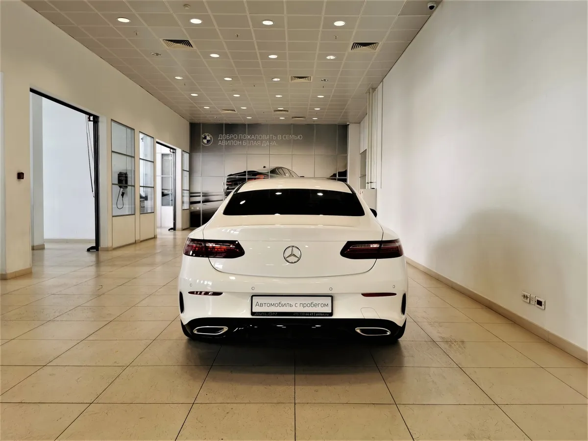 Mercedes-Benz E-Класс E 200 4MATIC G-TRONIC (184 л.с.) Sport Белый в АВИЛОН. Слайд №8