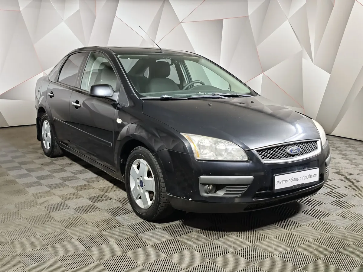 Ford Focus 1.8 MT (125 л.с.) Trend Черный в АВИЛОН. Слайд №3
