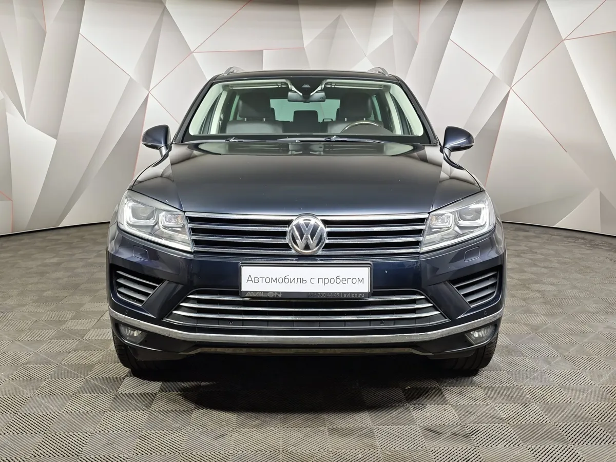 Volkswagen Touareg 3.6 FSI Tiptronic 4Motion (249 л.с.) V6 FSI Синий в АВИЛОН. Слайд №7
