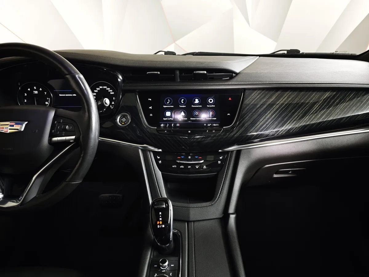Cadillac XT6 2.0T AT AWD (200 л.с.) Premium Luxury Черный в АВИЛОН. Слайд №14