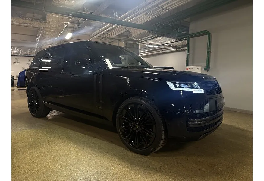Land Rover Range Rover 3.0 D350 LWB AT AWD (350 л.с.) Autobiography Черный в АВИЛОН. Слайд №2