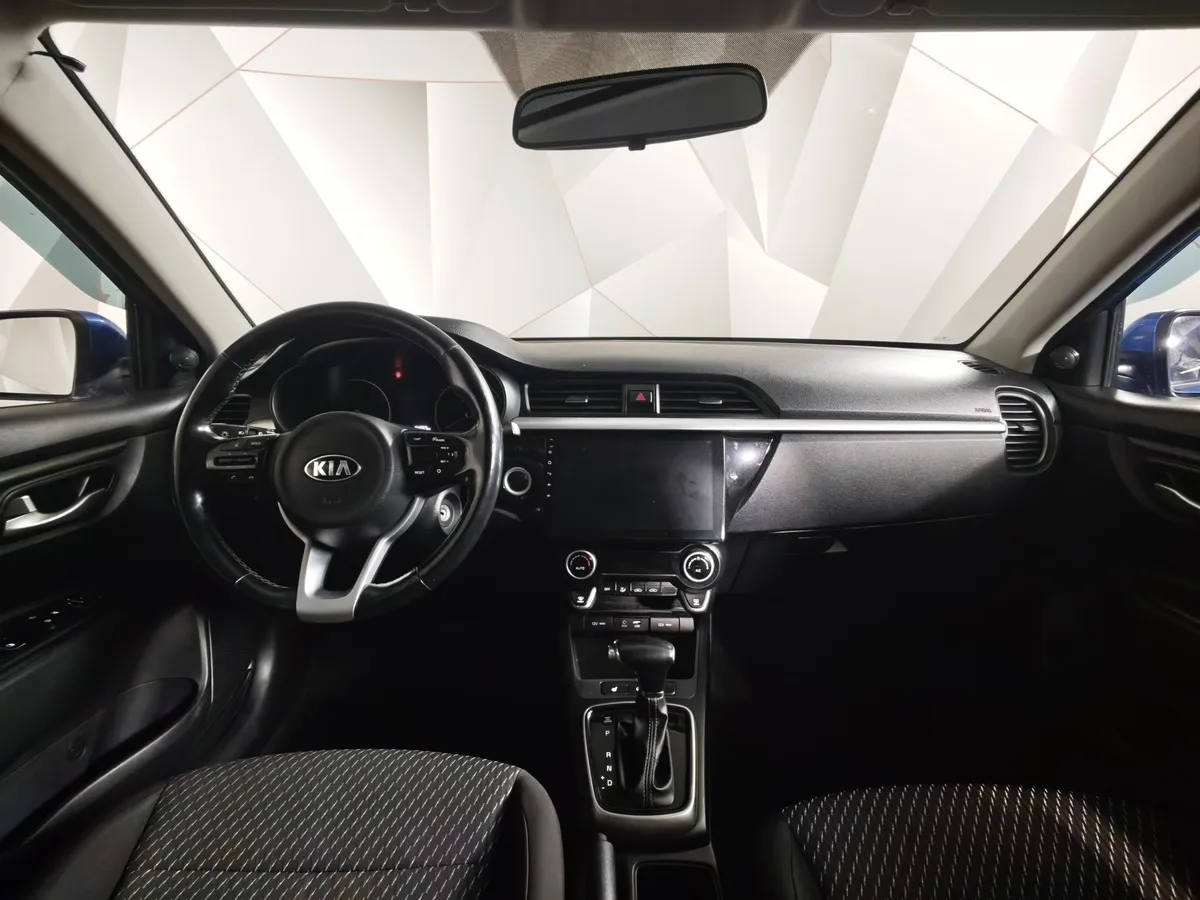 Kia Rio 1.6 AT (123 л.с.) Luxe Синий в АВИЛОН. Слайд №12