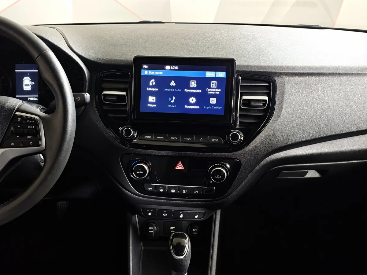 Hyundai Solaris 1.6 AT (123 л.с.) Elegance Черный в АВИЛОН. Слайд №15
