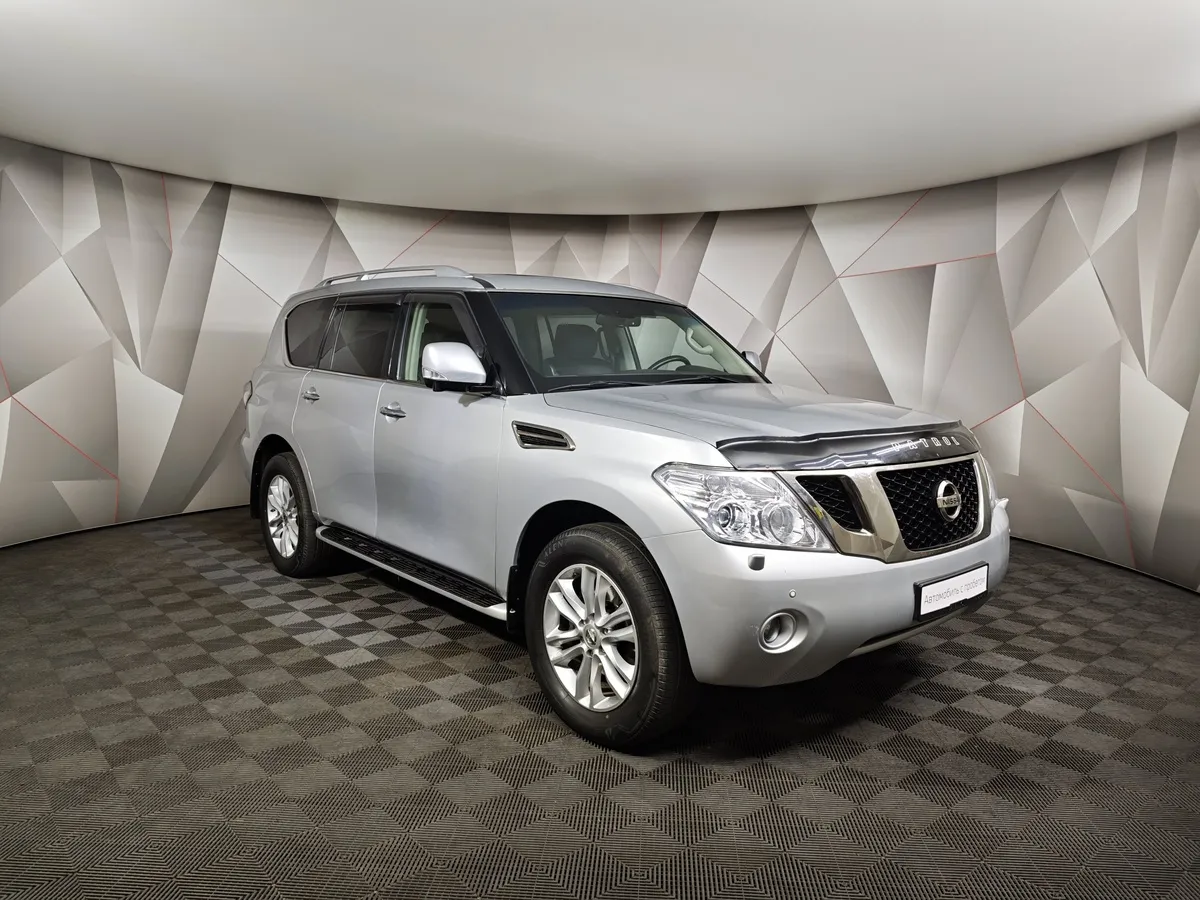 Nissan Patrol 5.6 AT 4WD (405 л.с.) Серебристый в АВИЛОН. Слайд №3