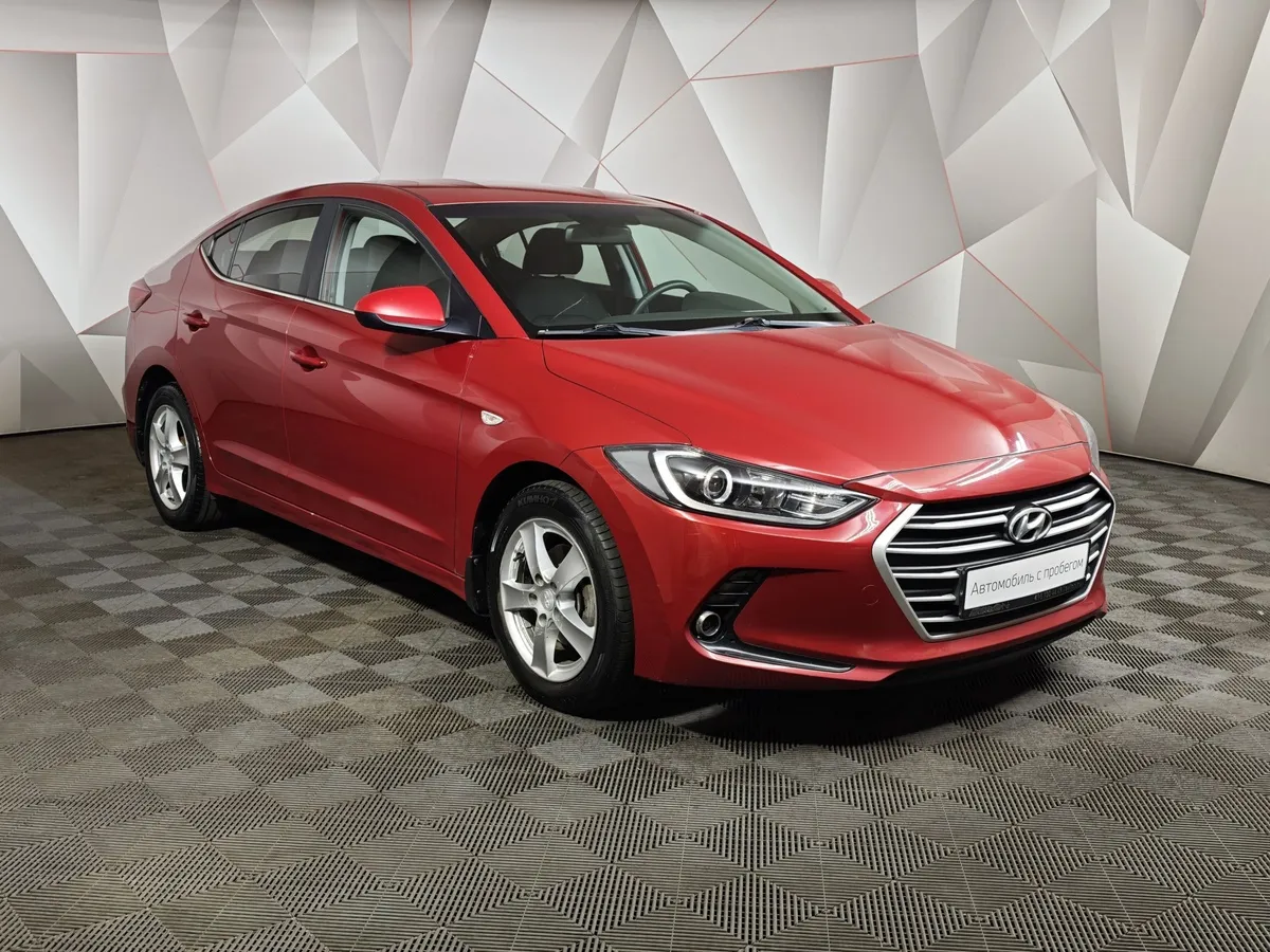Hyundai Elantra 1.6 AT (128 л.с.) Active Красный в АВИЛОН. Слайд №3