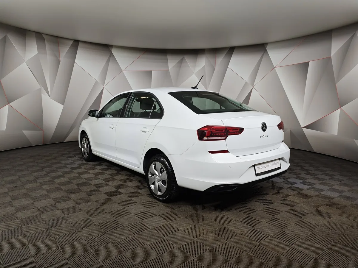 Volkswagen Polo 1.6 MPI AT (110 л.с.) Respect + Комфорт Белый в АВИЛОН. Слайд №4
