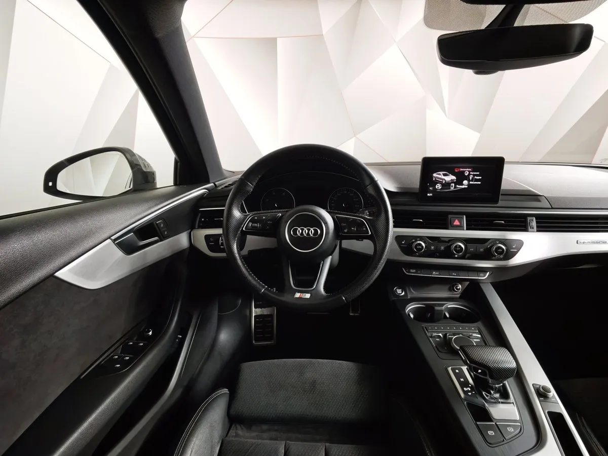 Audi A4 2.0 TDI S tronic quattro (190 л.с.) Черный в АВИЛОН. Слайд №20
