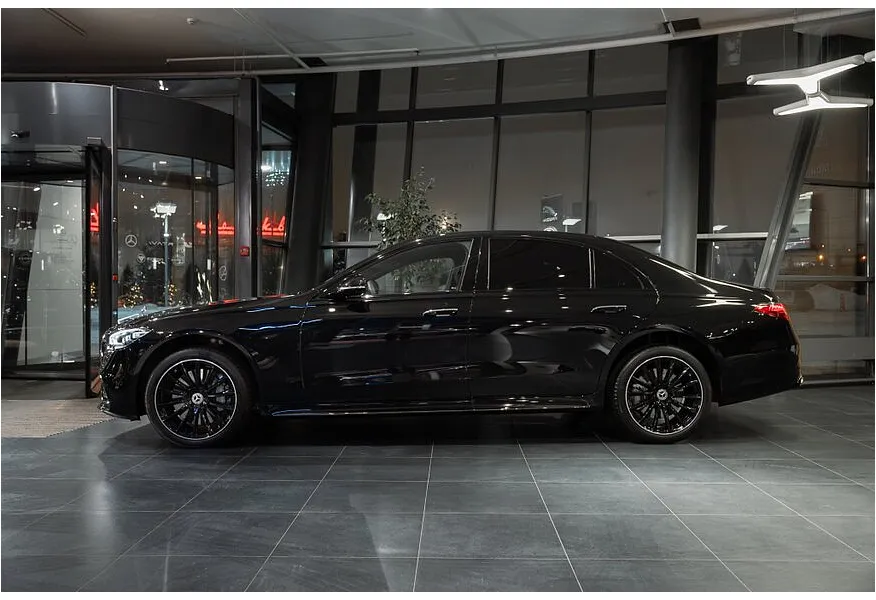 Mercedes-Benz S-Класс S 450 d 9G-TRONIC 4MATIC (330 л.с.) Черный в АВИЛОН. Слайд №2