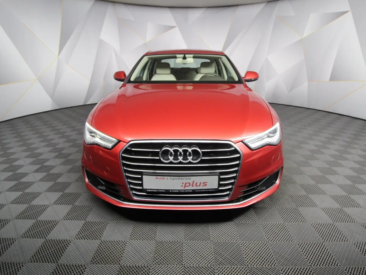 Audi A6 1.8 TFSI S tronic (190 л.с.) Красный в АВИЛОН. Слайд №5