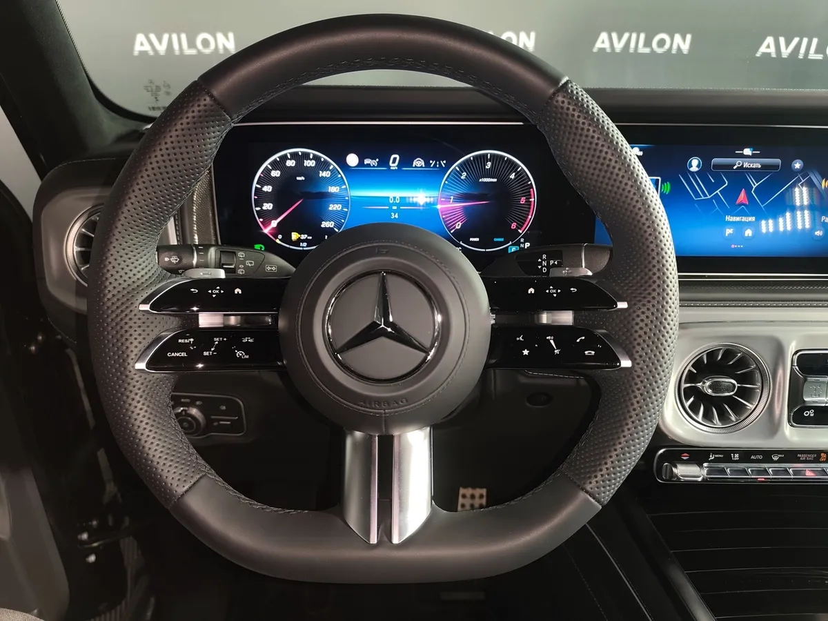 Mercedes-Benz G-Класс 450 D 3.0 9G-TRONIC 4Matic (367 л.с.) Черный в АВИЛОН. Слайд №10