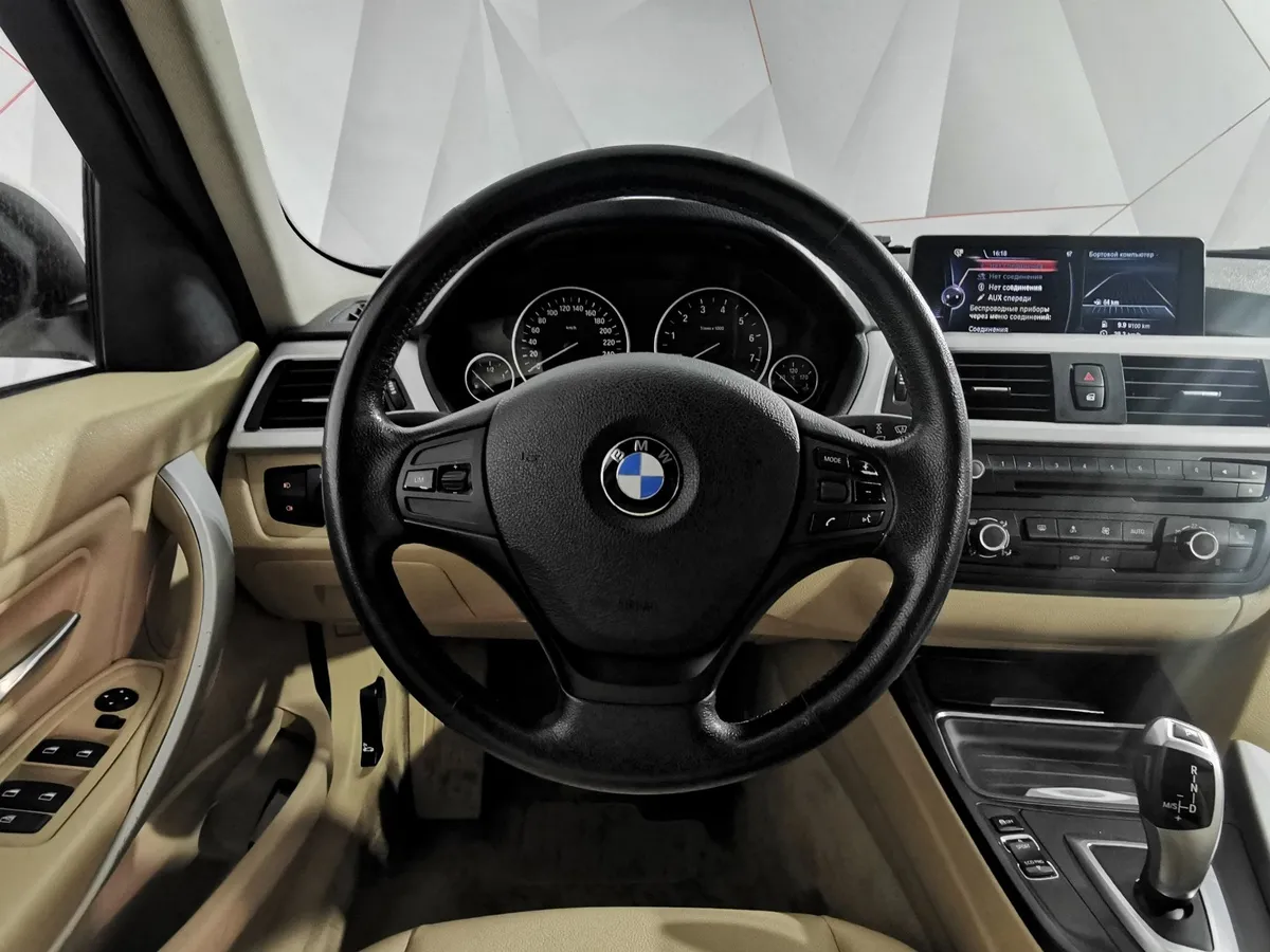 BMW 3 серия 320i AT (184 л.с.) Белый в АВИЛОН. Слайд №14